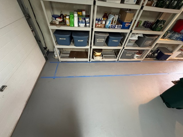 Garage floor coating