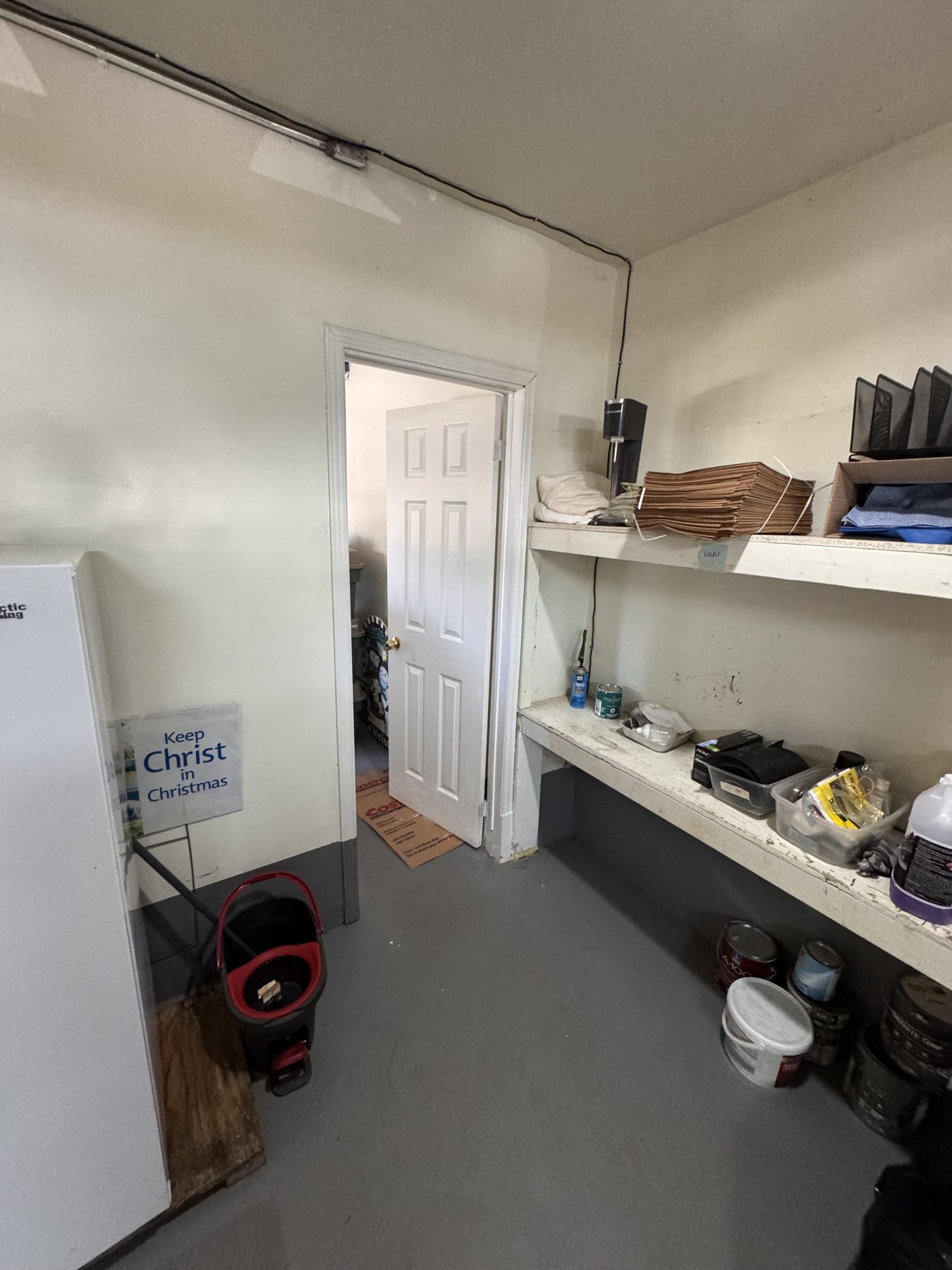Storage room organization