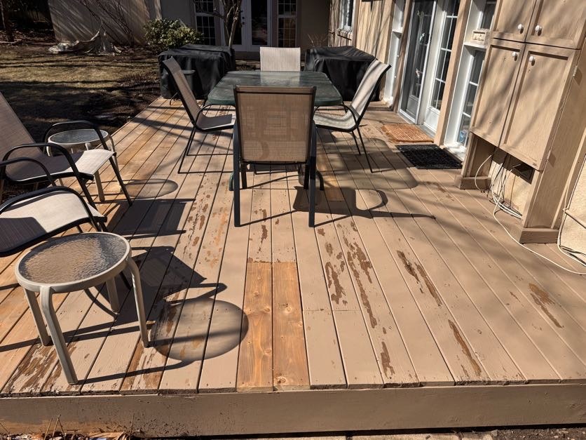 Deck restoration